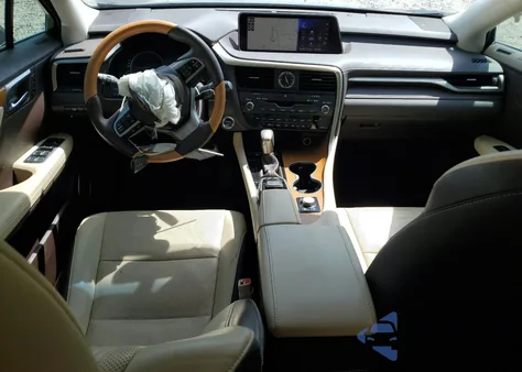 2016 Lexus Rx 450H z USA, uszkodzony, nr VIN 2T2BGMCAXGC005914